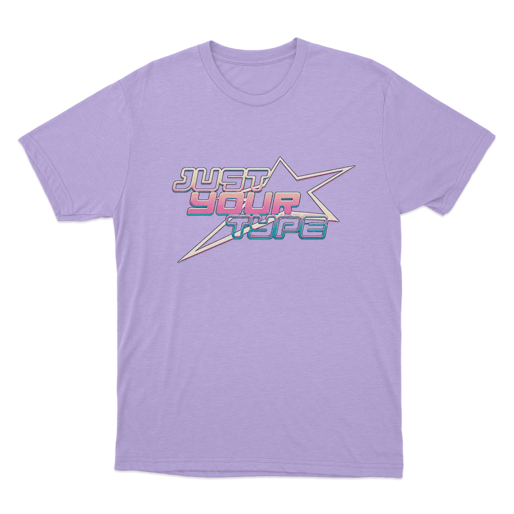 Just Your Type Unisex T Shirt Purple Just Your Type Unisex T Shirt Purple 1