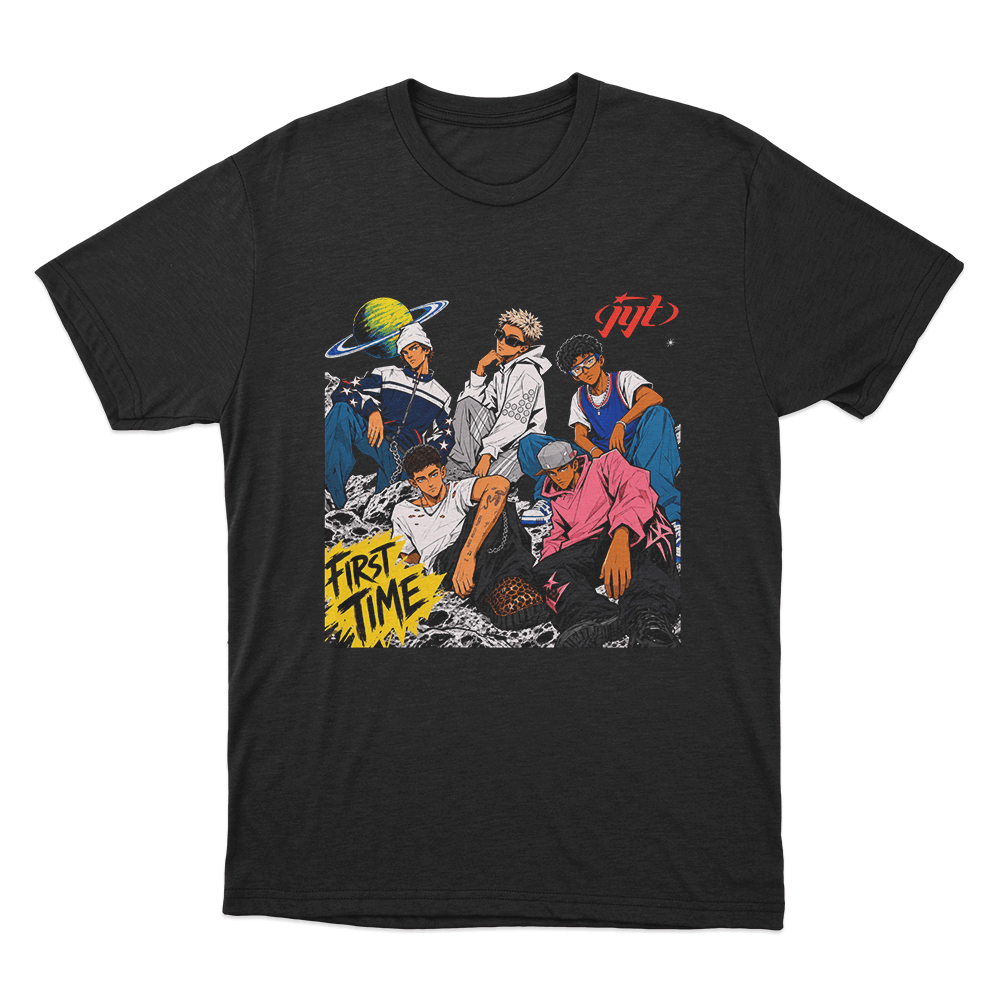 Jyt First Time Unisex T Shirt Black Jyt First Time Unisex T Shirt Black