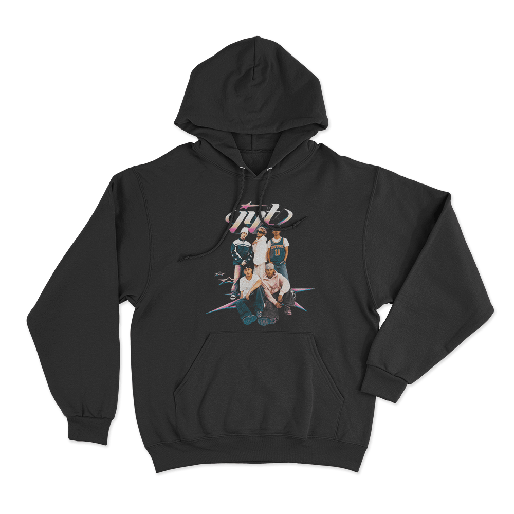Jyt Group Portrait Unisex Hoodie Black Jyt Group Portrait Unisex Hoodie Black