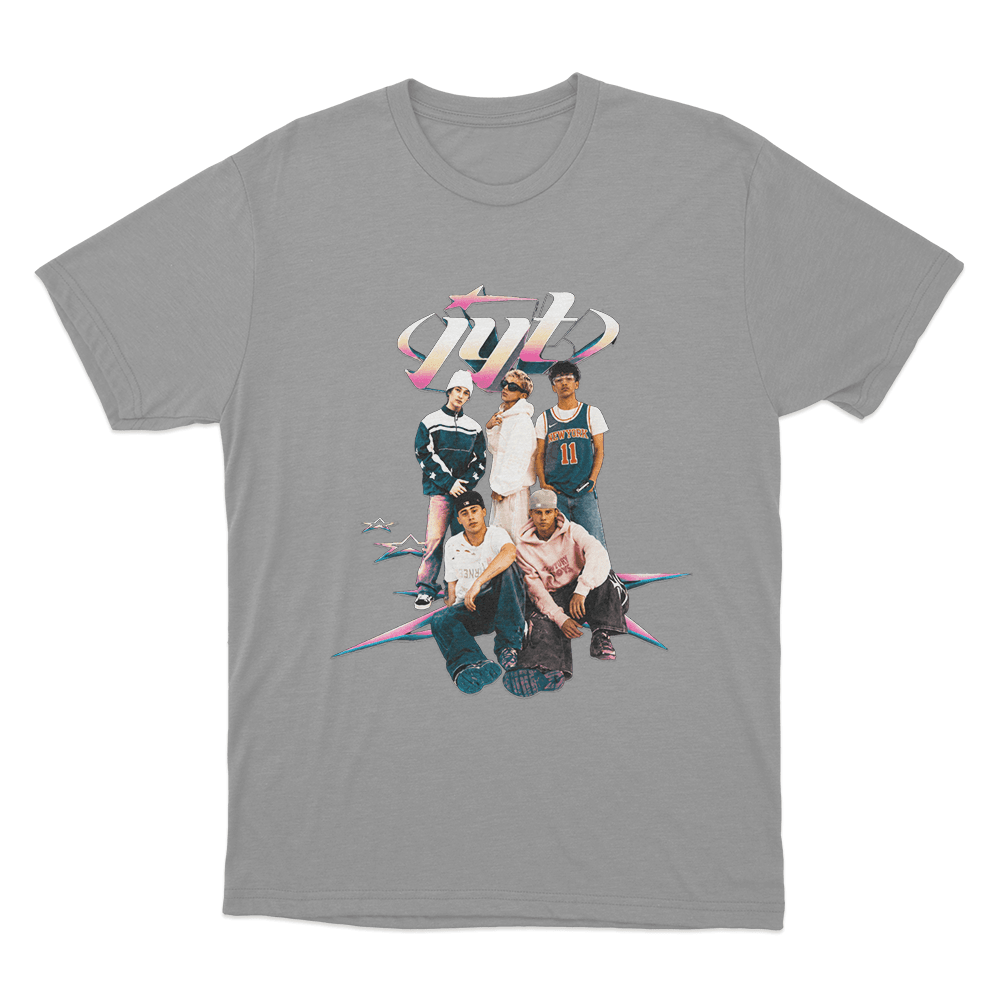 Jyt Group Portrait Unisex T Shirt Grey Jyt Group Portrait Unisex T Shirt Grey