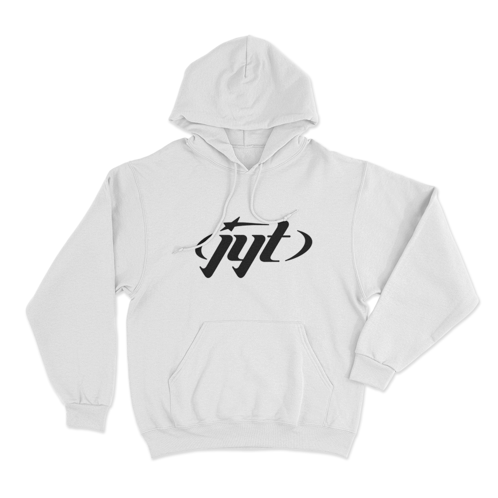 Jyt Logo Unisex Hoodie White Jyt Logo Unisex Hoodie White