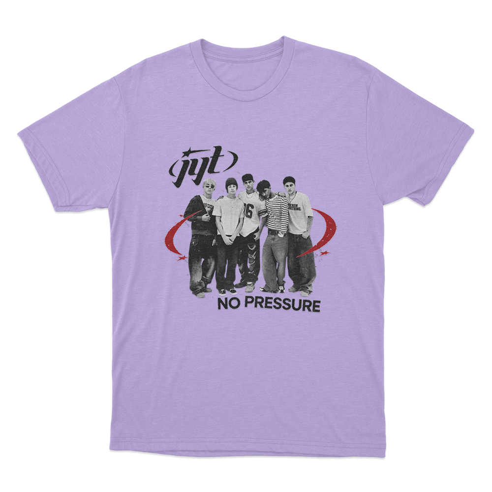 Jyt No Pressure Unisex T Shirt Purple Jyt No Pressure Unisex T Shirt Purple