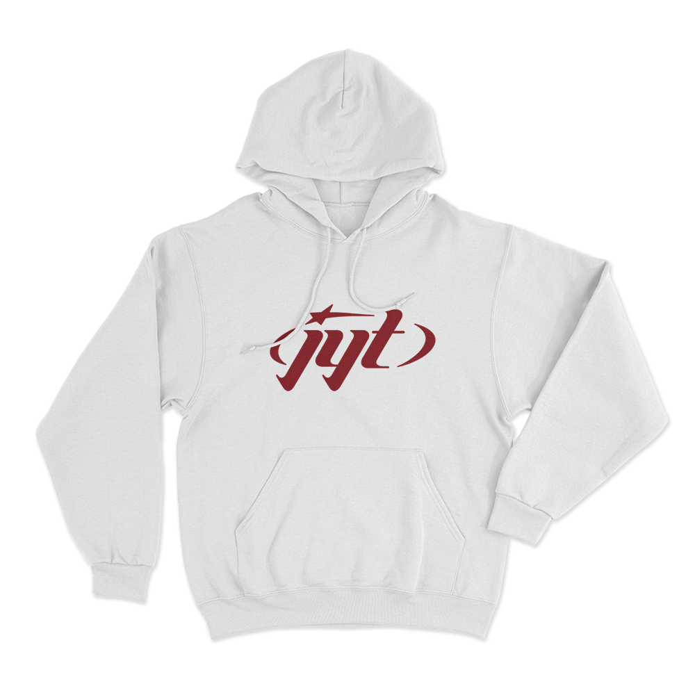 Jyt Unisex Hoodie White Jyt Unisex Hoodie White